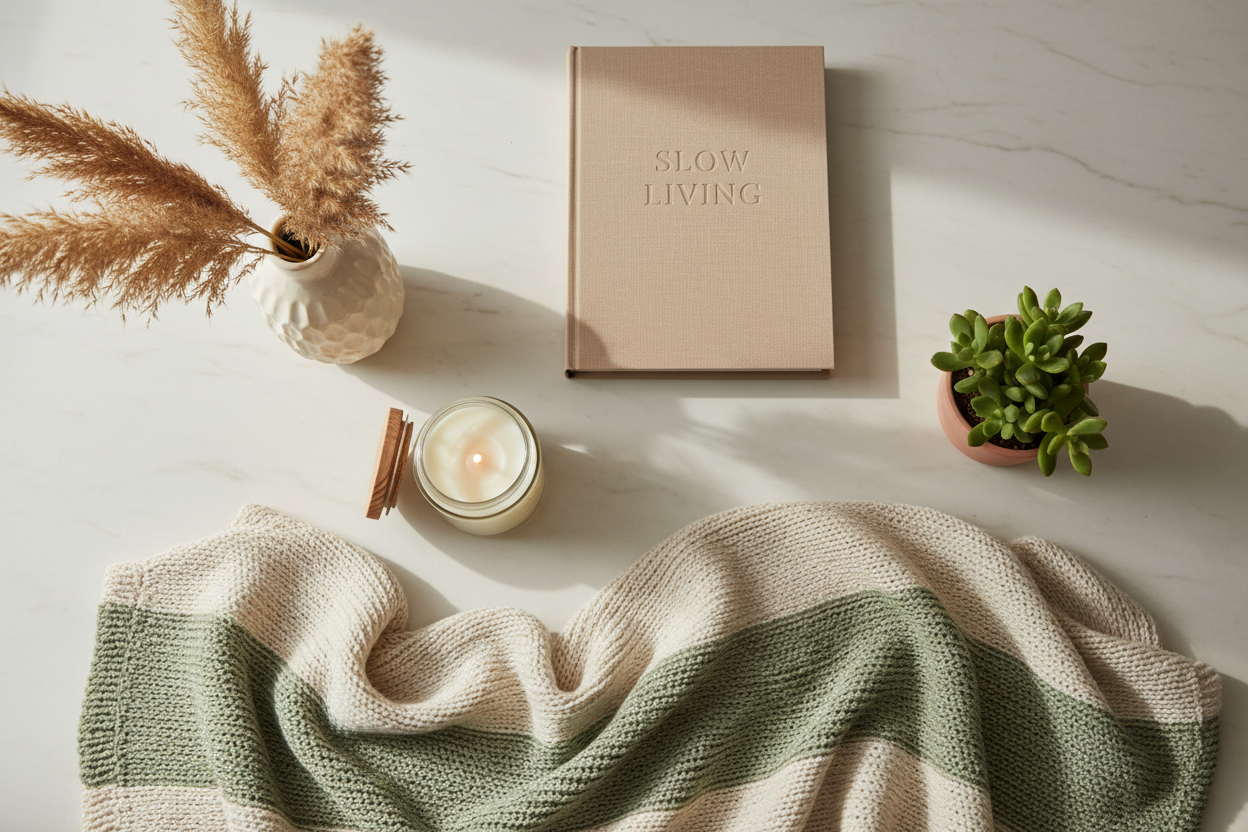 generate aesthetic pictures of items around the house